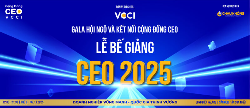 Sự kiện Lễ Tốt Nghiệp Chương trình VCCI-CEO 4.0
