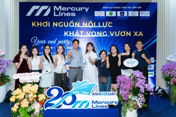 Sự kiện Year End Party 2025 Mercury Lines: Khơi nguồn nội lực, Khát vọng vươn xa